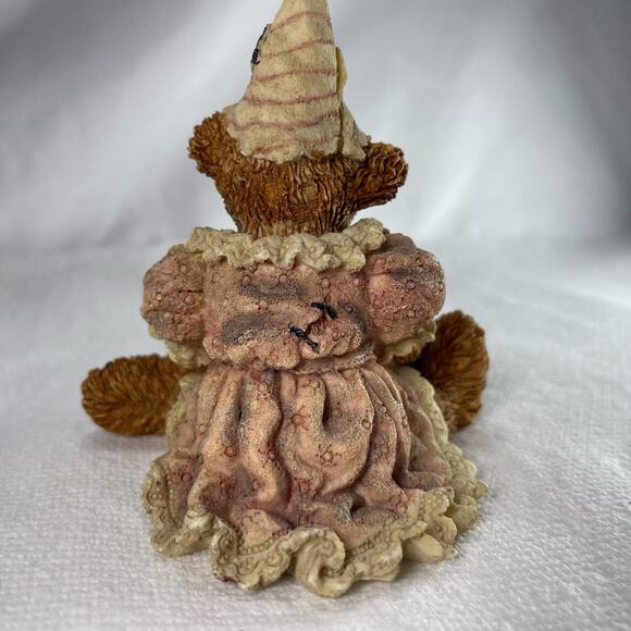 1993 Boyds Bears & Friends "Bailey's Birthday" #2014 Cake w/Candle - Picture 3 of 9